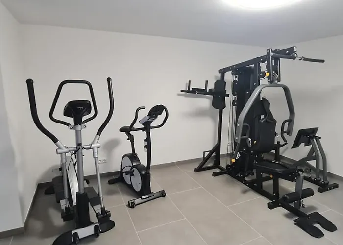 Rose Garden 1 & 2 - 2 Doppelhaushaelften Mit Fitnessraeume Feriehus Offenbach am Main