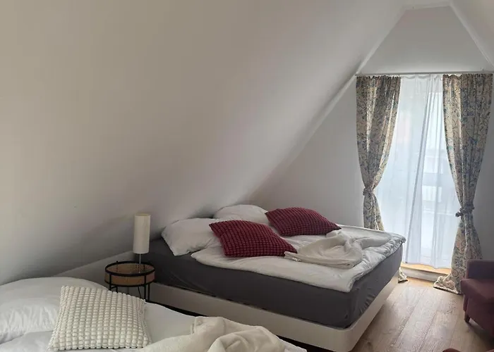 Rose Garden 1 & 2 - 2 Doppelhaushaelften Mit Fitnessraeume Feriehus Offenbach am Main